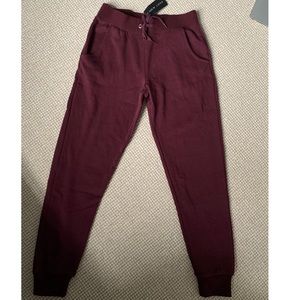 NEW LOOK maroon joggers
